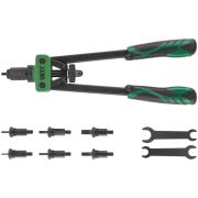 FIT Заклепочник силовой двуручный Профи для резьбовых заклепок М3-М10 (350 мм)