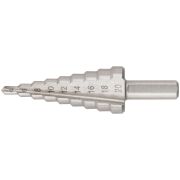 FIT Сверло ступенчатое HSS ( Р6М5 ) по металлу, 9 ступеней, 4-20 мм