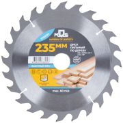 MOS Диск пильный для циркулярных пил по дереву, 235 x 32 x 24T + кольцо 32/30
