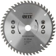 FIT Диск пильный для циркулярных пил по дереву 185 х 20/16 х 48T
