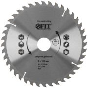 FIT Диск пильный для циркулярных пил по дереву 210 х 32/30 х 40T