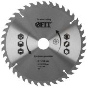 FIT Диск пильный для циркулярных пил по дереву 230 х 30/25,4 х 40T