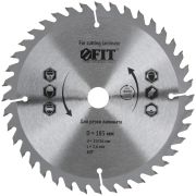 FIT Диск пильный для циркулярных пил по ламинату 185 х 30/25,4 х 40T