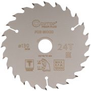 CUTOP Диск пильный по дереву с тефлоновым покрытием 24Т, CUTOP Profi plus 130 х 1,1/1,8 х 20/16/12 мм