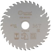 CUTOP Диск пильный по дереву с тефлоновым покрытием 36Т, CUTOP Profi plus, 130 х 1,1/1,8 х 20/16/12 мм