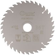 CUTOP Диск пильный по дереву с тефлоновым покрытием 36Т, CUTOP Profi plus, 190 х 1,5/2,2 х 30/25,4/20/16 мм