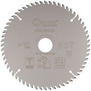 CUTOP Диск пильный по дереву с тефлоновым покрытием 60Т, CUTOP Profi plus, 190 х 1,5/2,2 х 30/25,4/20/16 мм