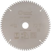 CUTOP Диск пильный по дереву с тефлоновым покрытием 72Т, CUTOP Profi plus, 255 х 1,8/2,6 х 32/30/25,4/20 мм