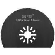 FIT Полотно пильное фрезерованное дисковое прямое, Bi-metall Co 8%, 80х0,65 мм