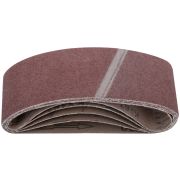 FIT Ленты шлифовальные бесконечные, водостойкие, на тканевой основе, 5 шт., 75х457 мм  Р 60