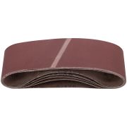 FIT Ленты шлифовальные бесконечные, водостойкие, на тканевой основе, 5 шт., 75х533 мм Р 120