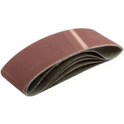 FIT Ленты шлифовальные бесконечные, водостойкие, на тканевой основе, 5 шт., 75х533 мм Р 240