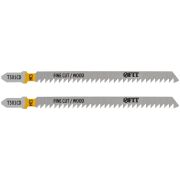 FIT Полотна по дереву, HCS, шлифованные под свободным углом зубья, 116/91/3 мм (T301CD), 2 шт.