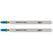 FIT Полотна по металлу, Bimetal, фрезерованные, волнистые зубья, 132/106/1,2 мм (T318AF), 2 шт.
