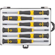 FIT Отвертки для точных работ CrV, 6 шт., PH/SL, пластиковый кейс