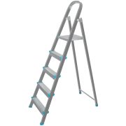 КУРС Лестница-стремянка стальная, 5 ступеней, вес 5,5 кг
