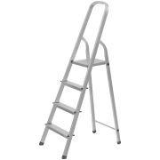 FIT Лестница-стремянка алюминиевая, 4 ступени, вес 2,87 кг