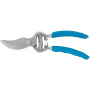 FIT Секатор, режущие кромки внахлест, усиленная пружина, цельнокованый, ПВХ изогнутые ручки 215 мм
