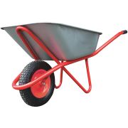 FIT Тачка строительная,  ПУ колесо, 90 л, грузоподъемность 200 кг, Профи