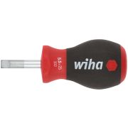 WIHA WIHA Отвертка SOFTFINISH, CrMo сталь, матовое хромирование SL5,5 x 25 мм