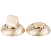 Palladium Накладка дверная круглая с заверткой, золото/хром