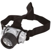 FIT Фонарик с креплением на голову, ударопрочный, светодиодный, 7 LED  (3 ААА батарейки)