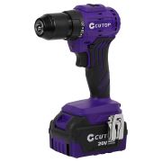 CUTOP Шуруповерт Cutop E-Profi 20В, 13мм, 2 Батареи, 4ач, З/у (кулер), пл. бокс.