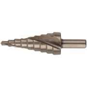 FIT Сверло ступенчатое HSS Co5% ( Р6М5К5 ) по металлу, спиральный профиль, 13 ступеней, 6-30 мм