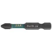 FIT Биты кованые ударные, сталь S2, односторонние  50 мм PH2, Профи 10 шт., блистер