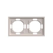 Рамка STEKKER, PFR00-5002-08 2-местная, серия Эмили, кашемир, soft touch
