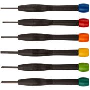 КУРС Отвертки для точных работ  6 шт. ( PH00, PH0, PH1, SL1.4, 1.8, 2, 4 мм )