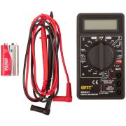 FIT Мультиметр 0,1 мВ-600 В; 0,1 В-600 В; 1 мкА-10 А; 0,1 Ом-2 МОм; коробка