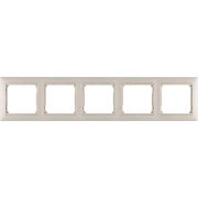 Рамка 5-м Valena горизонт. сл. кость IEK 774355
