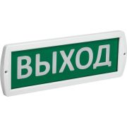 Оповещатель охранно-пожарный световой (табло) Топаз 220 «Выход» 220В IP52 IEK LSSA1-01-2-220-52-VYHD