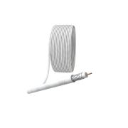 Кабель коаксиальный RG-6U CCS/оплетка Al 64проц. PVC Simple 75Ом бел. (м) Эра Б0044597