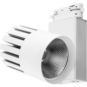 Светодиодный светильник Feron AL105 трековый на шинопровод 40W 4000K, 35 градусов, белый,  3-х фазный серия MarketBright