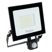 Светодиодный прожектор Feron с датчиком LL-908 IP44 50W 6400K
